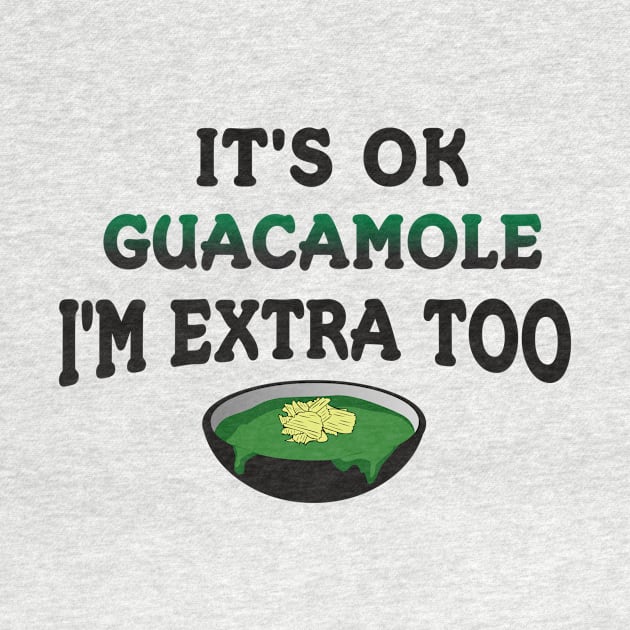 Funny Guacamole Avocado Tee by karolynmarie